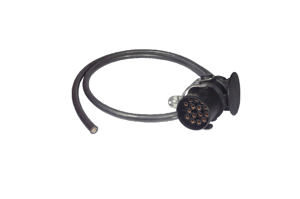 15-pol. Anschlussleitung ISO 12098 mit Stecker